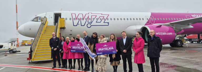 Dopravca Wizz Air otvoril 14.11. svoju základňu na letisku v Bratislave